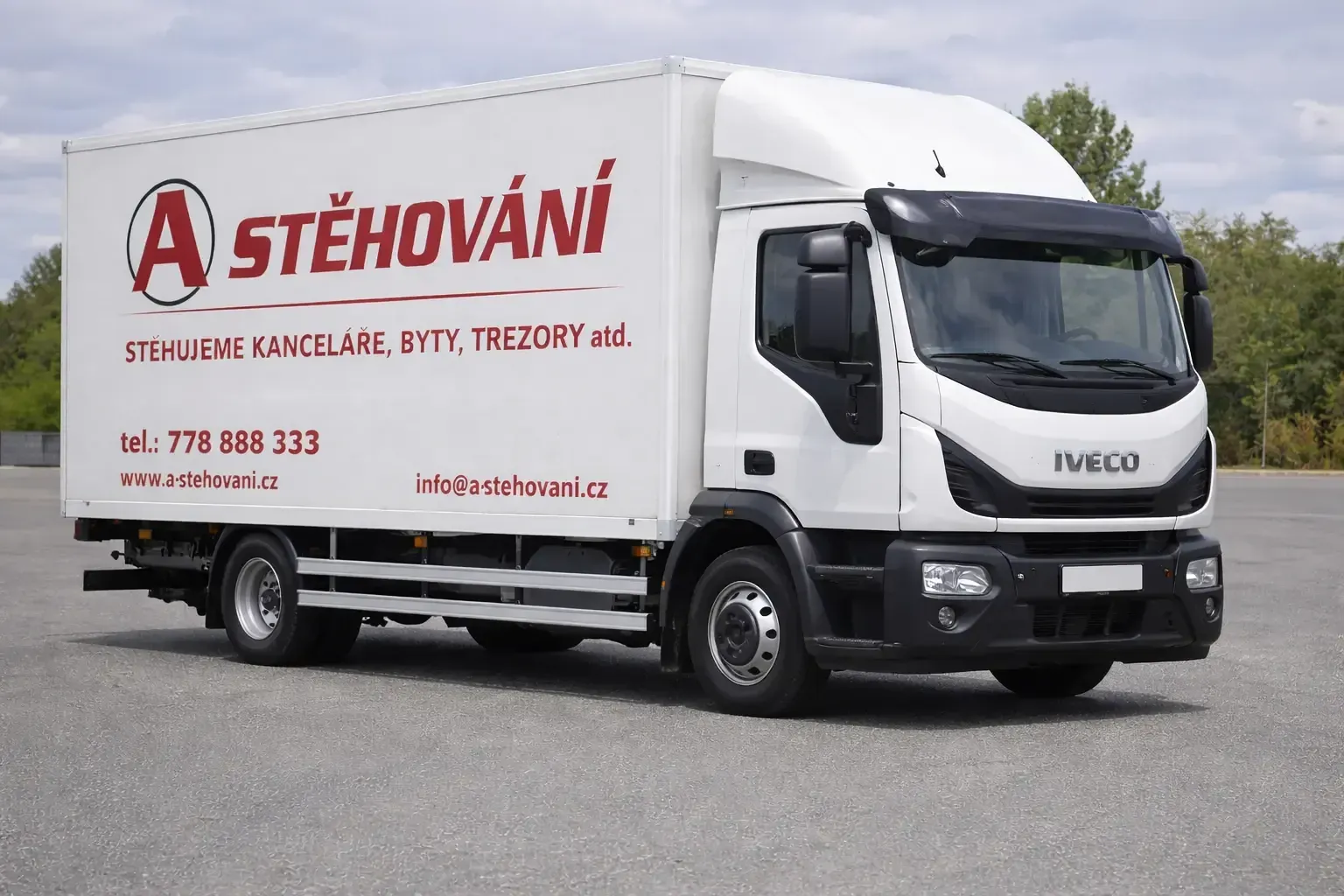 Iveco Eurocargo 40 m³ – největší stěhovací vůz vozového parku